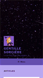 Mobile Screenshot of gentillesorciere.fr